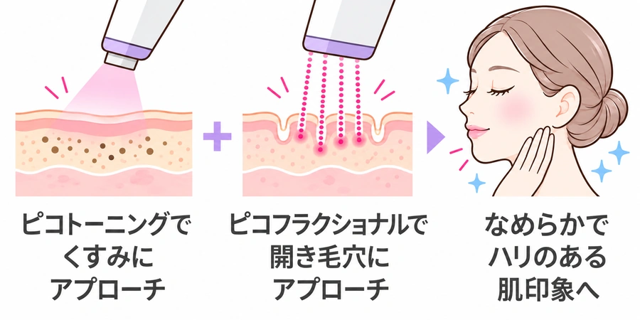 ピコダブルの施術のしくみ