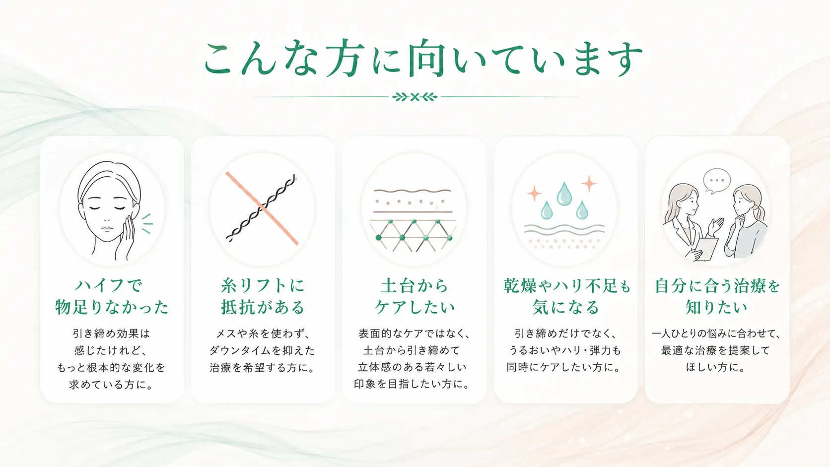 福岡天神 たるみ治療 おすすめ