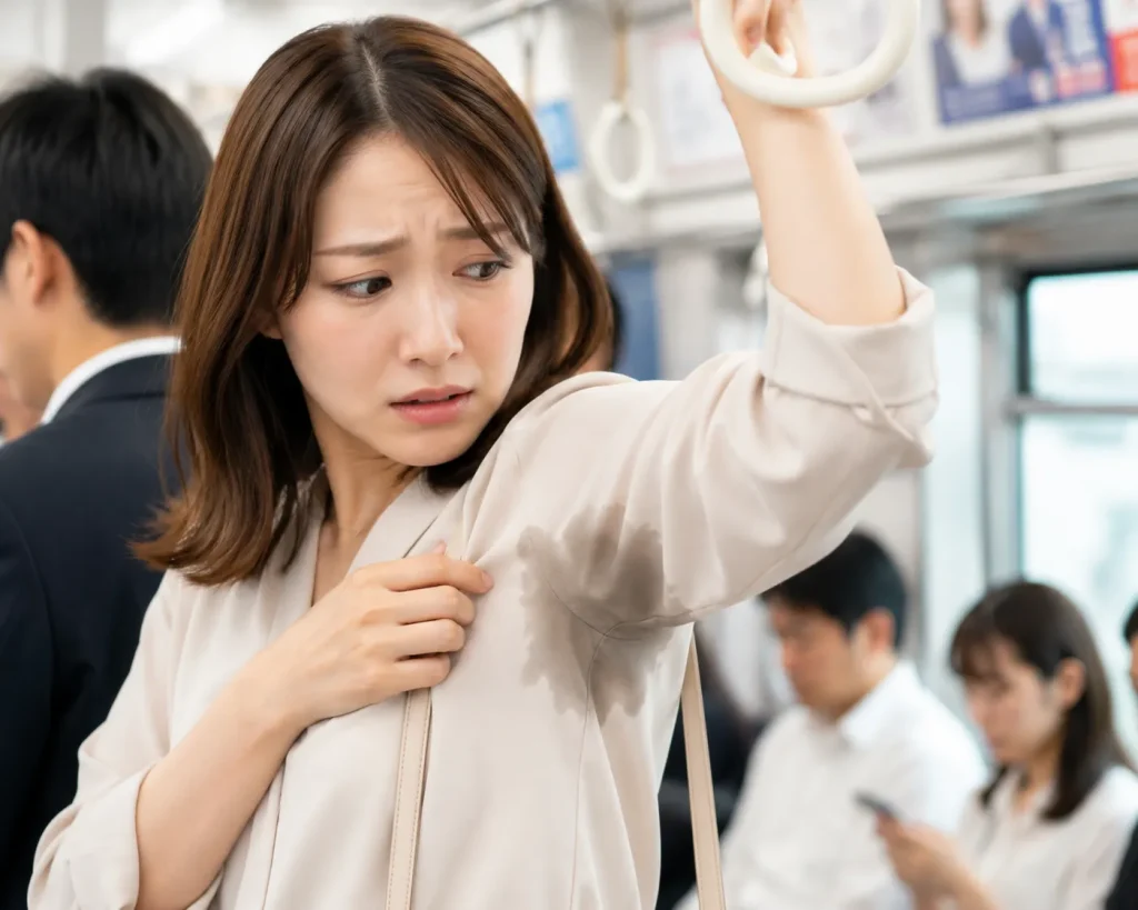 多汗症　ワキ汗